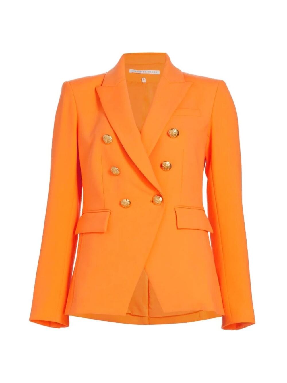 Veronica Beard Miller Dickey Jacket in Neon Orange size 2